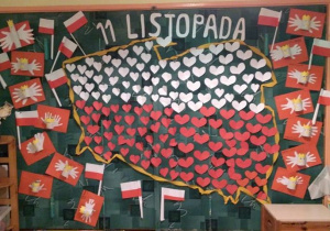 dekoracja na 11 listopada