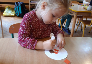 Jesienne drzewka