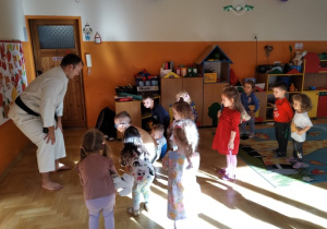 Odwiedziny karateki w grupie I