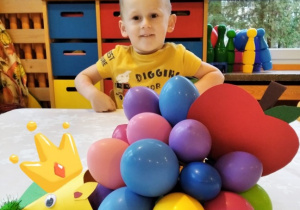 Jeż o odlotowych kolcach - praca plastyczna