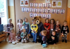 Dzień Pluszowego Misia w przedszkolu