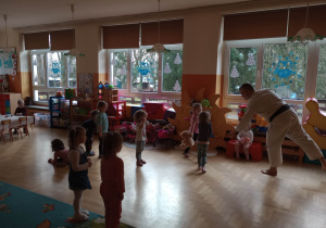 Zajęcia z karateką
