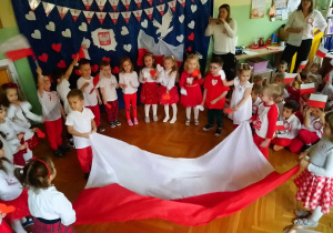 Święto Niepodległości w naszym przedszkolu