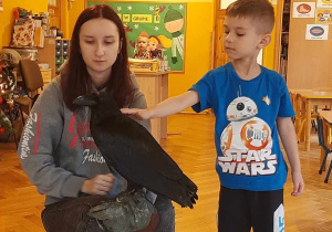 Wizyta kruka Kazika