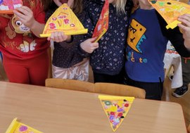 Praca plastyczna Pizza
