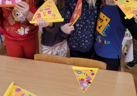 Praca plastyczna Pizza