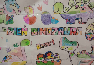 Dinusiowa kolorowanka