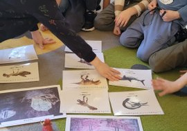 Dzieci poznają dinozaury