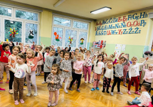 Spotkanie baletowe w przedszkolu