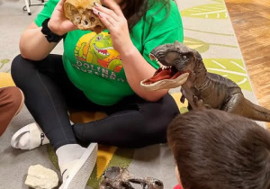 zabawy z dinozaurami