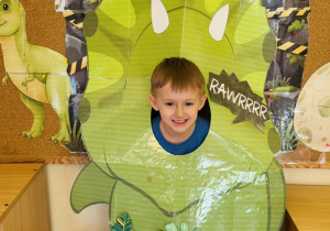 Fotobudka Dinozaur