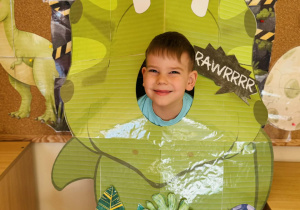 Fotobudka Dinozaur
