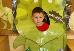 Fotobudka Dinozaur