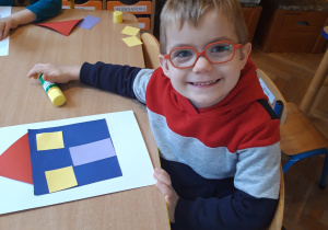 zabawy z figurami geometrycznymi