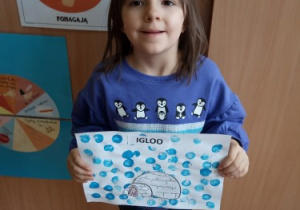 Praca plastyczna "Igloo"