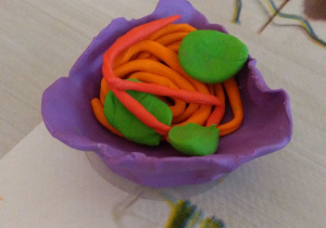 spaghetti plastelinowe