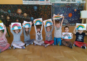 tęczowo nam i plastycznie