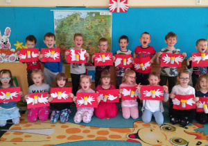 nasze godło w wersji plastycznej