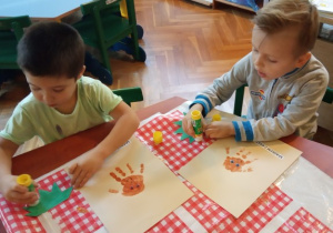 Kasztan - praca plastyczna