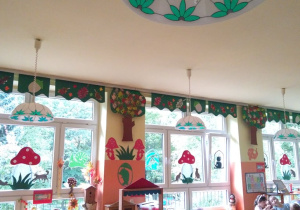 Liście metodą barwnej plamy