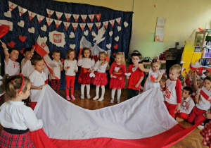 Święto Niepodległości w naszym przedszkolu