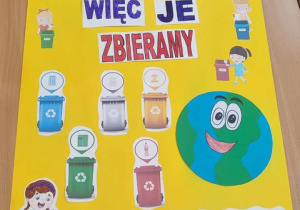 plakat zrobiony przez dzieci