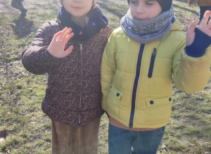 Pierwsze promienie ciepłego słoneczka