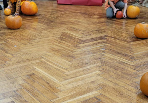 Zabawy ruchowe z dynią