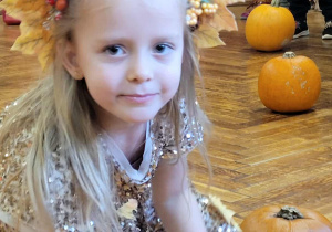 Zabawy ruchowe z dynią