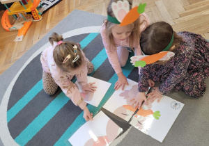 Zabawy -marchewkowe puzzle