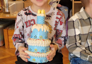 Dzieci świętują urodziny