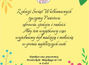 Radosnych Świąt WIelkanocnych